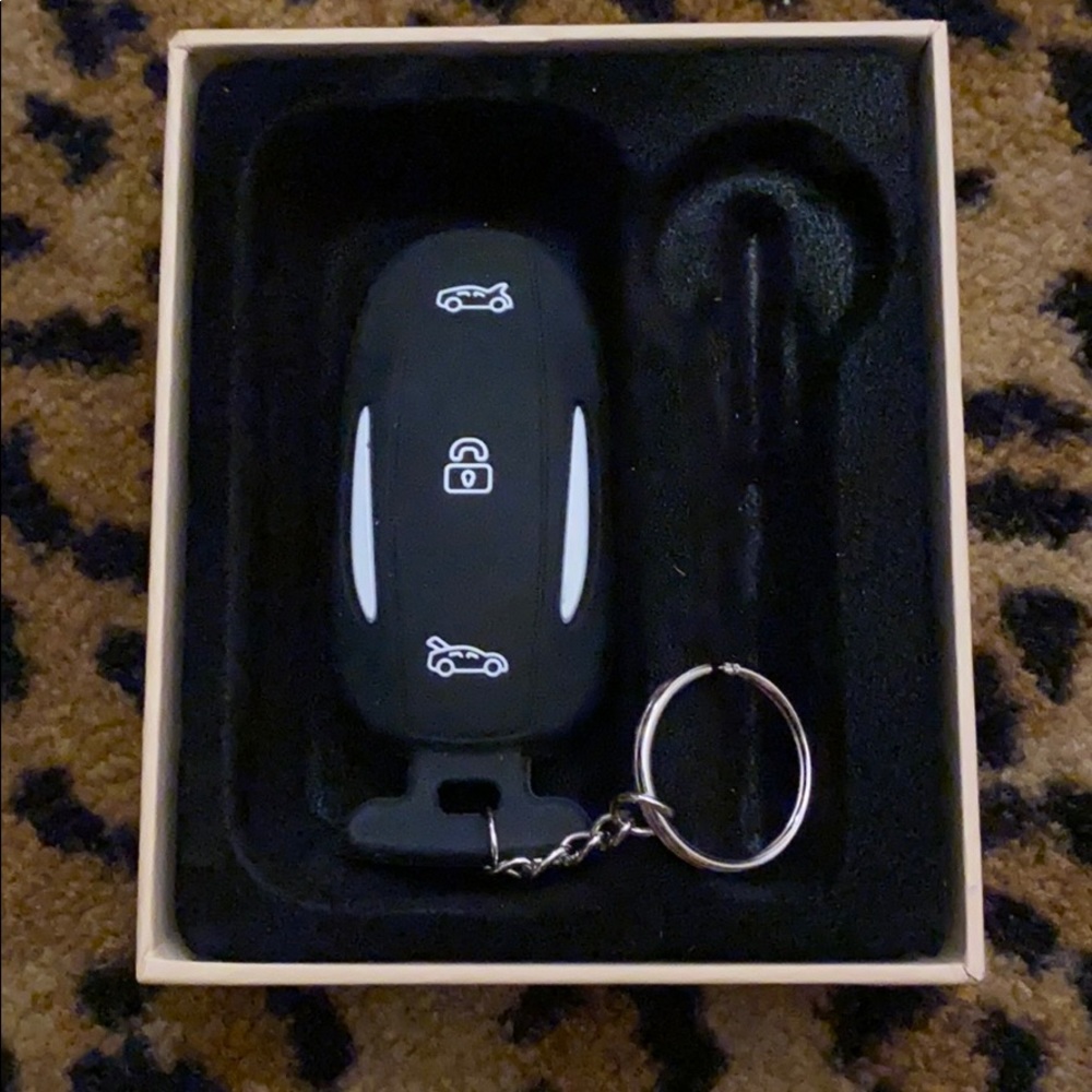 new Tesla model x keychain